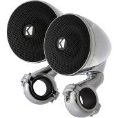 "Buy KICKER PSM 3" Weatherproof Mini System - Chrome, 4-Ohm, RoHS Compliant for Powersports"