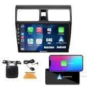 "Kunfine 10" CarPlay Android Auto Stereo for Suzuki Swift 2005-2010 | GPS, Reverse Camera, Octa Core Media Player"