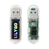 "Buy LILYGO T-Dongle-S3 ESP32-S3 Development Board with 0.96" ST7735 LCD & TF Card Slot - Fast Shipping!"