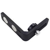 Laser Level L-Shape Magnetic Bracket for Topcon, Spectra, Leica, Bosch, Hilti & Dewalt - Precision Tool Accessory