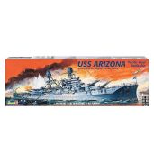 Revell Level 4 USS Arizona Model Kit - 1/426 Scale Battleship Memorial to Pearl Harbor