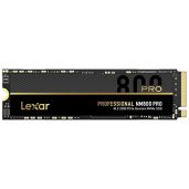 Lexar 1TB NM800 PRO SSD: Fast PCIe Gen4 NVMe Drive for PS5 & Gamers - 7500 MB/s Read/Write Speed