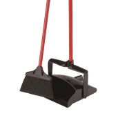 "Libman 10" Stiff Recycled Plastic Broom & Dustpan Set - Eco-Friendly Cleaning Solution (Case of 22)"