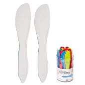 Buy Linden Sweden Multi-Purpose Spreaders - BPA-Free, Dishwasher-Safe Butter Knives for Soft Cheese & Frosting - Set of 2 in Purple