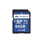 LinkMore 64GB SD Card for Camera & PC - UHS-I U3 V30 Class 10, 90MB/s Read, 50MB/s Write Speed
