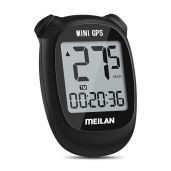 MEILAN M3 Mini GPS Bike Computer: Waterproof Wireless Odometer & Speedometer for Cyclists - LCD Display for Men, Women & Teens
