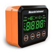 Accurate Mecurate Digital Angle Gauge & Protractor: Precision Tool for Woodworking & Building with LCD Backlight