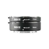Meike MK-Z-AF1 Macro Extension Tube Adapter for Nikon Z5 Z6 Z7 Z50 - 11mm & 18mm Auto Focus