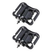 Micro Traders 2pcs Metal Camera Belt Clip - 10KG Capacity, Fast Loading for DSLR - Durable & Convenient Waist Holder