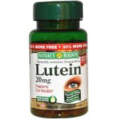 Nature's Bounty Lutein 20mg - 80 Softgels (2 Pack) for Eye Health & Vision Support