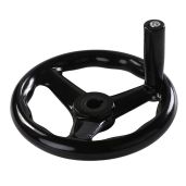 Buy Othmro 1Pcs 7.87in Black Bakelite Hand Wheel for Lathes & Milling Machines - Durable 3-Spoked Design