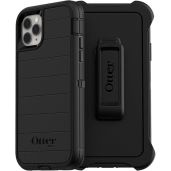 OtterBox iPhone 11 Pro Max Defender Case - Rugged Black, Durable Protection & Holster Clip Kickstand