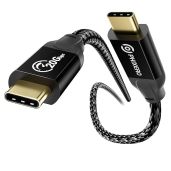 PHIXERO USB C to USB C 100W Cable(20Gbps, 16.5ft), USB C 3.2 Gen 2x2 Cable with 4K Video Output, Compatible with Thunderbolt 3 MacBook Pro, Samsung Galaxy S22/21/20, iPad Pro