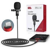 PIXEL Microphone for iPhone & iPad: MFi-Certified External Mic for Live Streaming & Vlogging (5ft) - Perfect for Video Recording