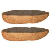 "Panacea 48" Window Box Planter with Coco Liners - Durable Trough for Beautiful Gardening"