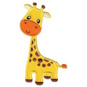 PatchMommy Giraffe Iron-On Applique for Kids - Fun & Easy Sew-On Patches