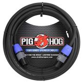 Pig Hog PHSC25SPK 25ft High Performance 14 Gauge speakON Speaker Cable - Durable & Reliable Sound Quality