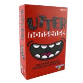 PlayMonster Utter Nonsense: Fun Family Game of Voices & Accents for Ages 8+, 4-20 Players - Perfect for Game Night!