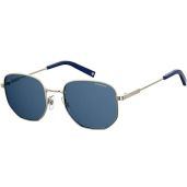 Shop Polaroid Men's PLD 2081/S/X Square Sunglasses - Gold/Polarized Gray, 51mm, 19mm for Ultimate Style & UV Protection