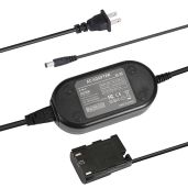 PowEver ACK-E6 AC Power Adapter for Canon EOS 90D, 80D, 70D, 6D, 5D, R5, R6 - LP-E6 Dummy Battery Replacement