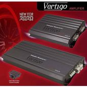 Power Acoustik VA4-1800D: 1800W Vertigo Series 4-Channel Car Amplifier for Superior Audio Performance