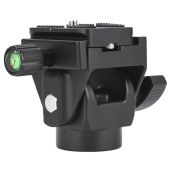 VD-12 Professional Metal Tilt Ball Head for Bird Watching & Photography - Quick Release Plate & Bubble Level for Tripods & DSLRs
