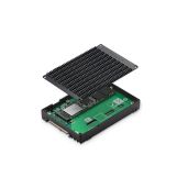 QNAP QDA-UMP4: M.2 PCIe 4.0 NVMe to U.2 SSD Adapter for PC & NAS - Fast Data Transfer