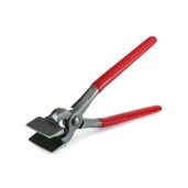 QWORK Flat Pliers for Leather Craft: Edge Adjustment & Flattening Tools for Bags & Belts