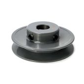 "QWORK 3" OD Single Groove V-Belt Sheave - 5/8" Bore, A Belt Section for AK30-5/8 | Durable & Efficient"