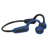 RERBO Open Ear Bluetooth Bone Conduction Headphones: Waterproof, Sweat-Resistant 16GB MP3 Player for Running & Sports