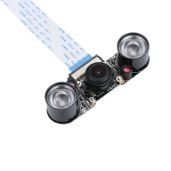 Raspberry Pi 4 Fisheye Camera Module: 5MP 1080p Night Vision for Pi 4 & 3 Model B/B+