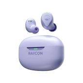 Raycon Everyday Earbuds 2024: Bluetooth True Wireless, 32H Playtime, Noise Cancellation & Comfort in Blush Violet