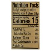 Reese Manzanilla Olives with Anchovy Stuffing - 3oz Jars (Pack of 12) for Gourmet Snacking