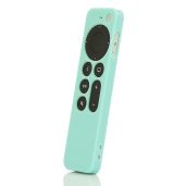 LEFXMOPHY Mint Green Silicone Remote Cover for Apple 4K TV 2021 Series 6 with Lanyard - Perfect Fit & Protection