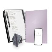 Rocketbook Fusion Reusable Planner: 8.5x11 Lilac, Goals, Calendars & To-Do Lists for Ultimate Productivity