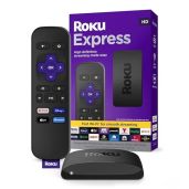 Roku Express HD Streaming Device: Enjoy Free & Live TV with Standard Remote - No TV Controls