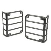 Rugged Ridge Euro Guard Kit for Jeep Wrangler JK (2007-2018) - Textured Black Tail Light Protection