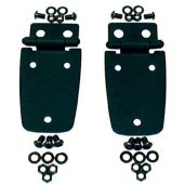 Rugged Ridge Hood Hinge Black 11205.02 for 1997-2006 Jeep Wrangler TJ - Durable Upgrade