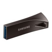 SAMSUNG BAR Plus 256GB USB 3.1 Flash Drive - 400MB/s Speed in Titan Gray (MUF-256BE4/AM)