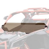 SAUTVS X3 Dark Tinted Half Windshield for Can-Am Maverick X3 (2017-2025) - Scratch Resistant & Vented Accessory