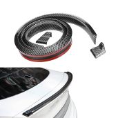 SCITOO 59'' Carbon Look Universal Rear Trunk Spoiler Wing for Enhanced Aerodynamics