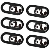 Ultra Thin SIREG Webcam Cover Slide - Cute Panda Design for Laptop, Tablet & Smartphone | Protect Privacy with Strong Adhesive