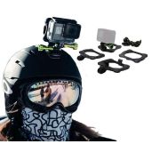 SNAP Mounts PRO: Magnetic Action Camera Helmet Mount for GoPro - Perfect for Biking, Skiing, Drones & More!