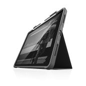 "STM Dux Plus Case for 11" iPad Pro 2nd Gen - Ultra-Protective Black Cover"