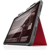 "STM Dux Plus Case for 11" iPad Pro - Ultra-Protective with Pencil Storage in Red (stm-222-197JV-02)"