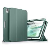 "Buy SURITCH iPad 10th Gen Case 10.9" (2022) - Shockproof, Screen Protector, Apple Pencil Holder, Tri-fold Stand, Auto Wake/Sleep - Green"