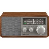 Buy Sangean SG-116 Retro Wooden Cabinet Radio in Walnut-Silver | Stylish & High-Quality Sound