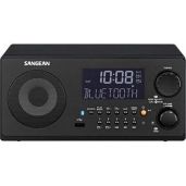 Buy Sangean WR-22BK AM/FM-RDS Bluetooth Table-Top Receiver - Top Digital Tuning in Black
