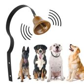 "Shop Keepers Bell - Antique Metal Doorbell for Home & Dog Training | 1.6" Wall Mounted Decor"