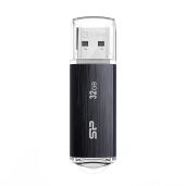 Silicon Power 32GB Blaze B02 USB 3.0 Flash Drive - Fast, Reliable Storage in Sleek Black